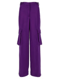 Versace Satin Cargo Pants
