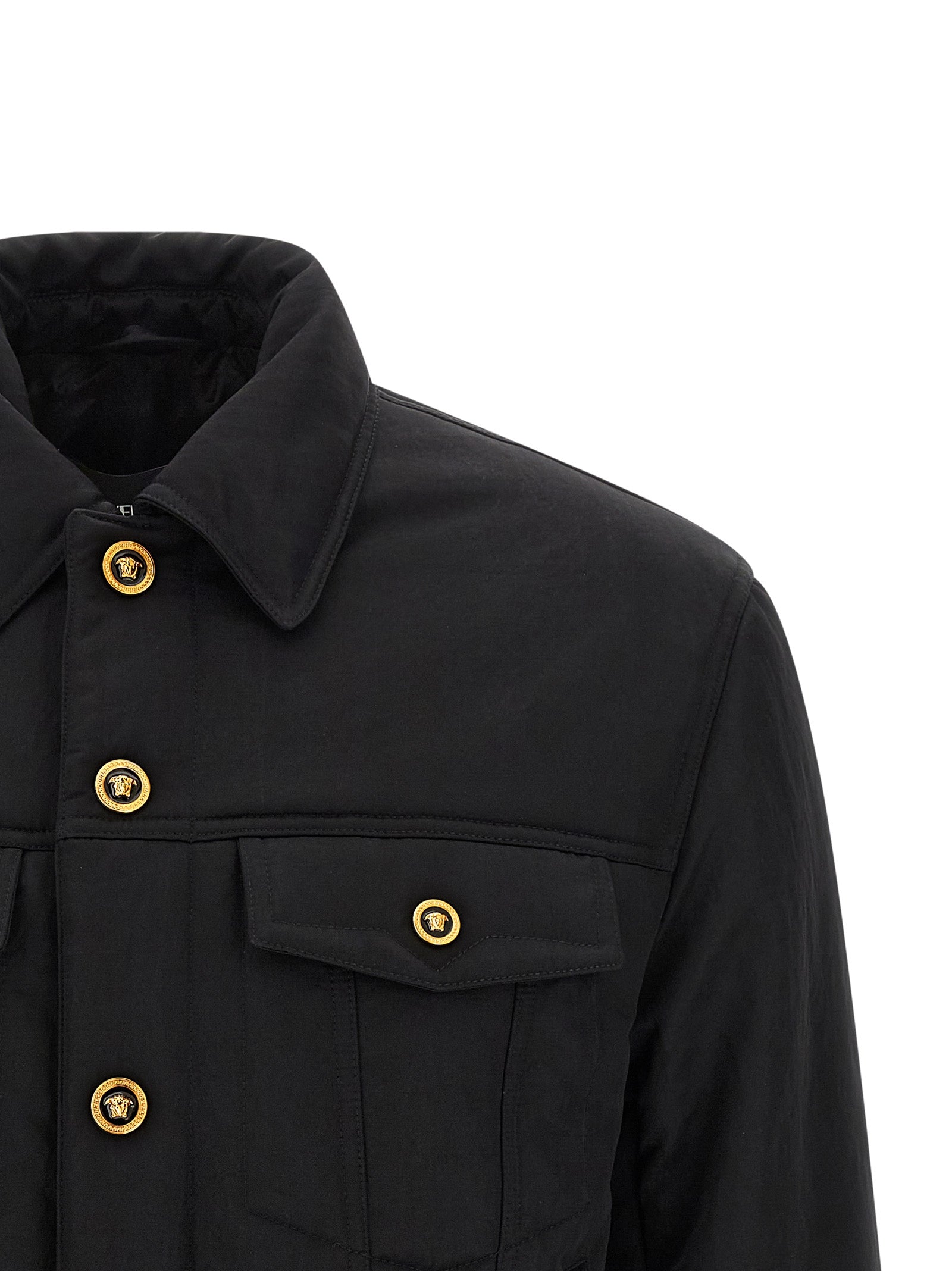 Versace Medusa Button Jacket