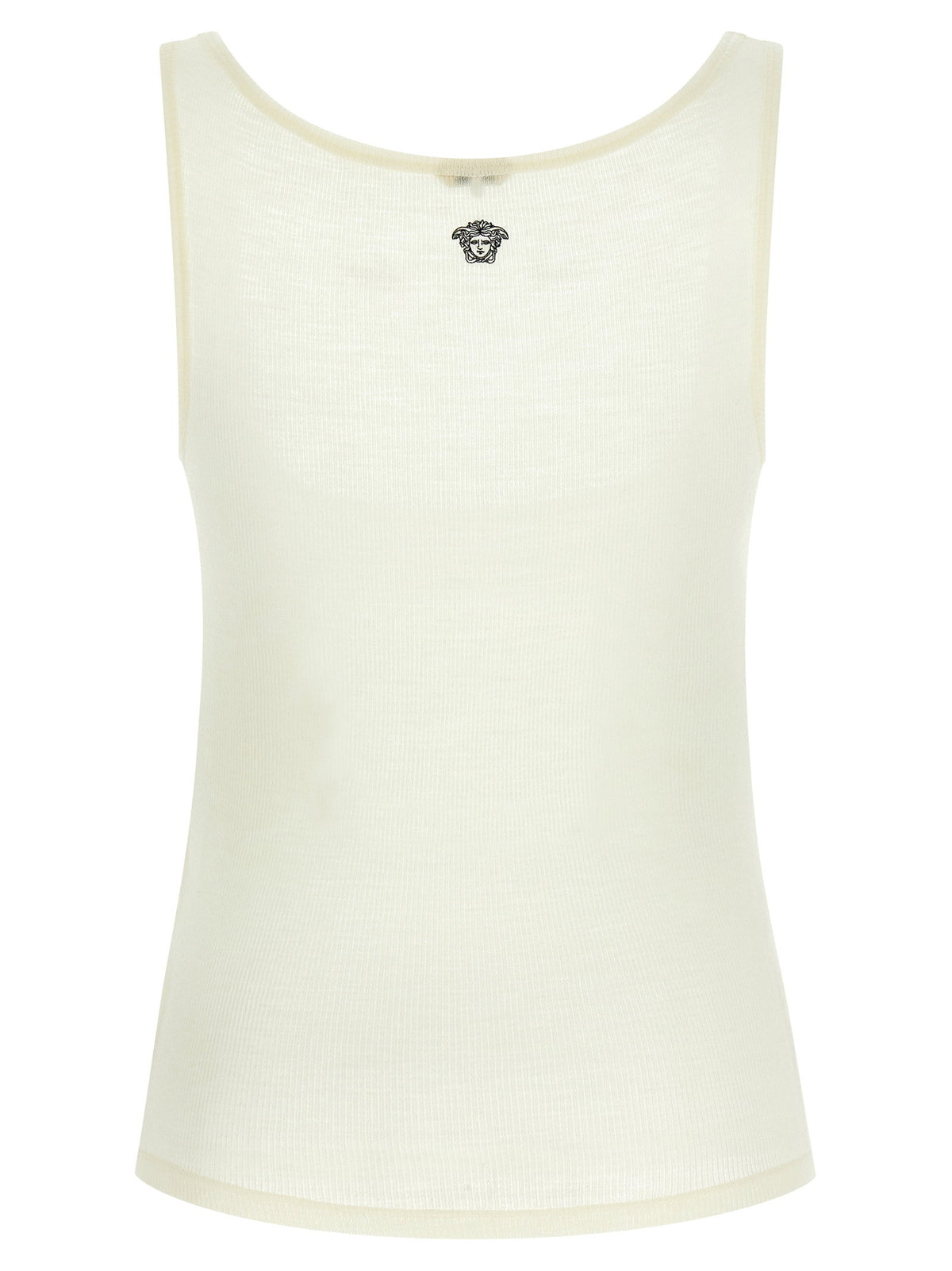 Versace La Medusa Embroidery Top