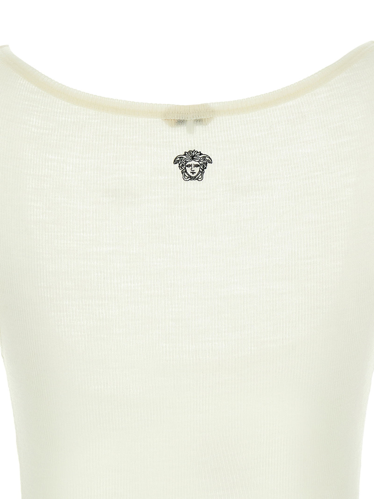 Versace La Medusa Embroidery Top
