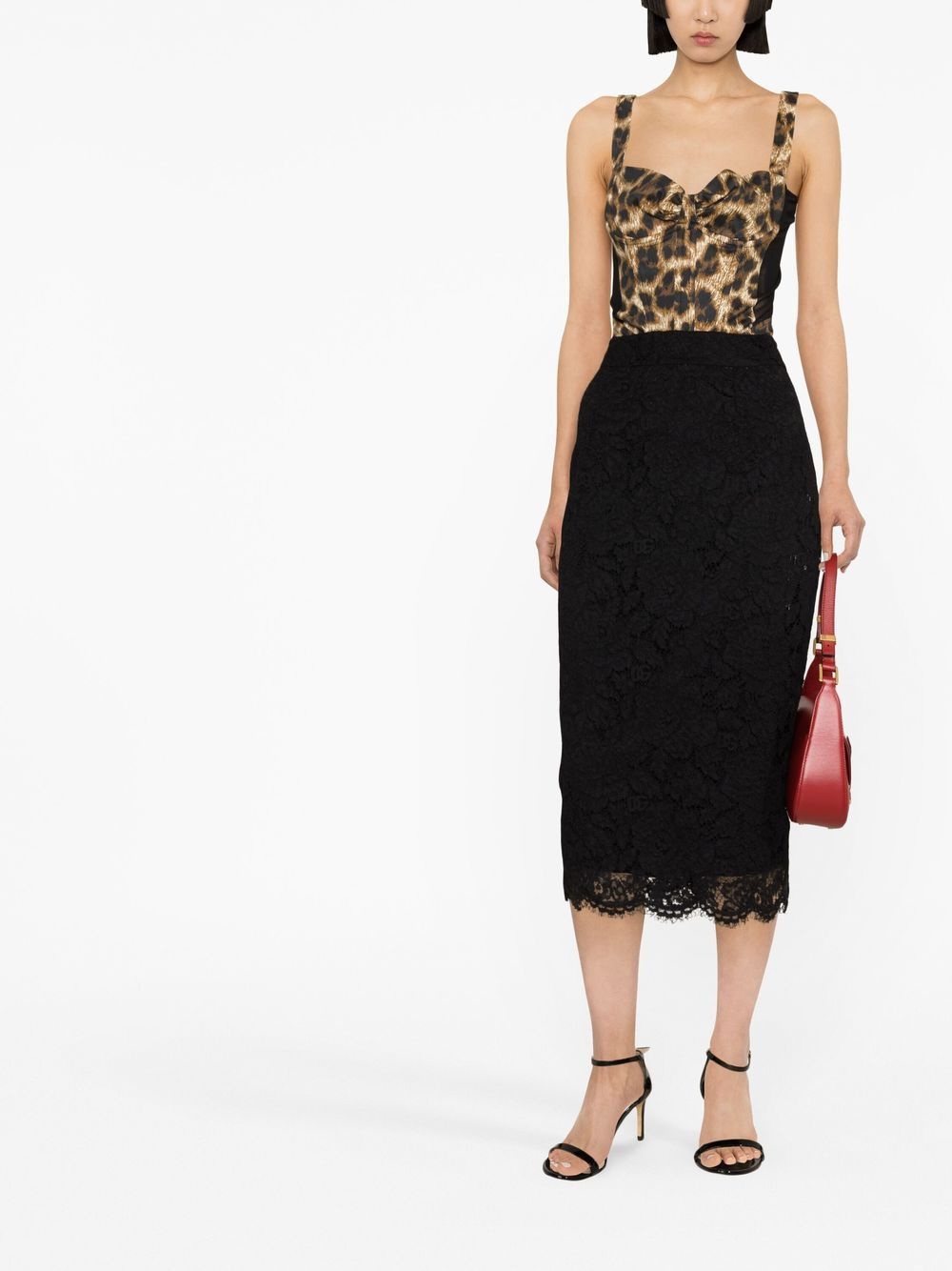 Dolce & Gabbana Lace midi skirt