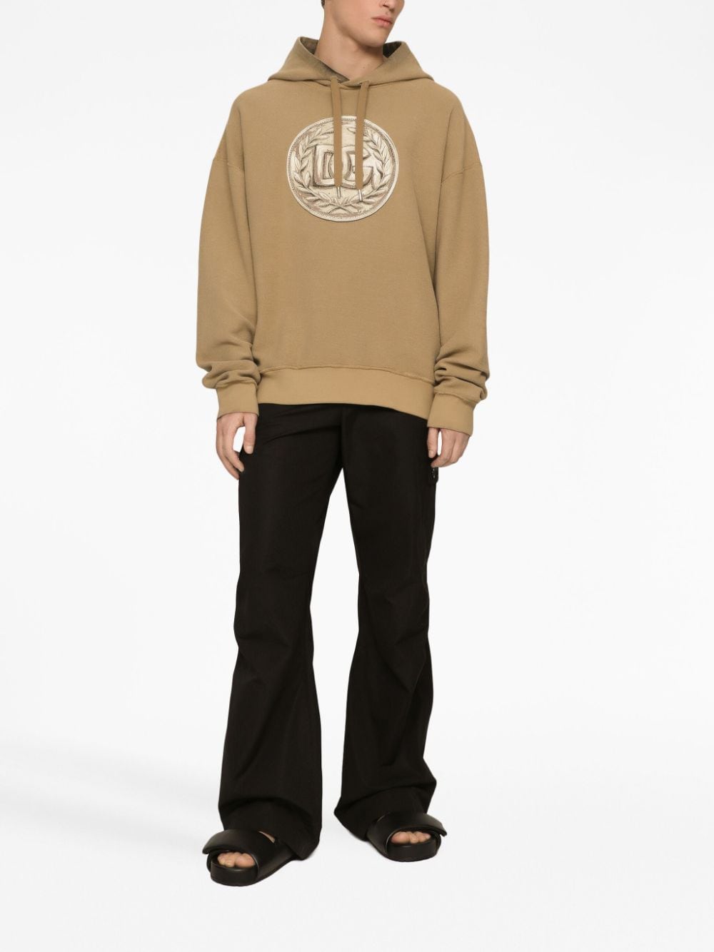 Dolce & Gabbana Cargo With Logo Plaque
