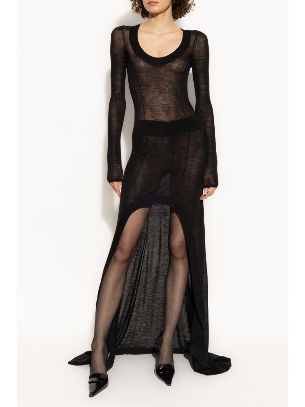 Saint Laurent asymmetric-design Dress