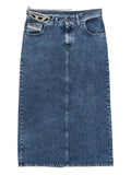 Diesel Denim midi skirt