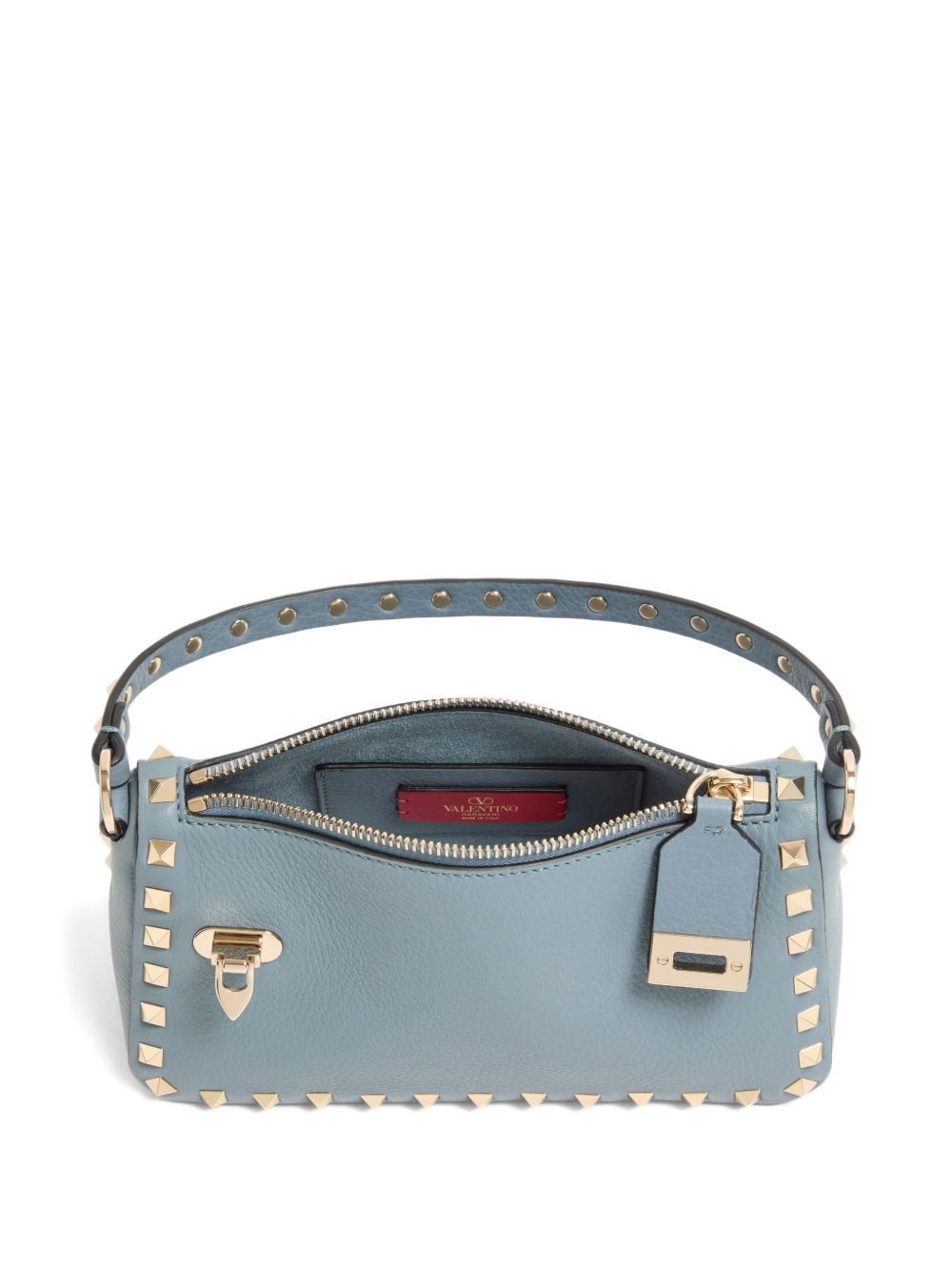 Valentino Garavani Small Rockstud Grainy Calfskin Crossbody Bag