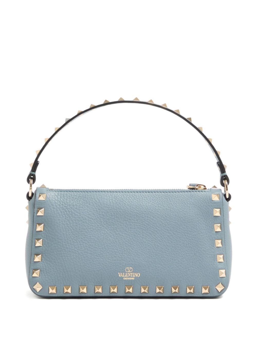 Valentino Garavani Small Rockstud Grainy Calfskin Crossbody Bag