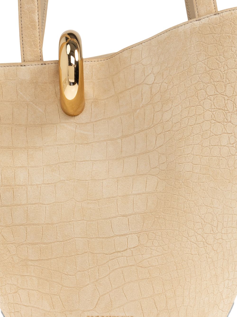 Jacquemus Le Bambola Moyen leather bucket bag