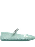 JIMMY CHOO Flat shoes GREEN