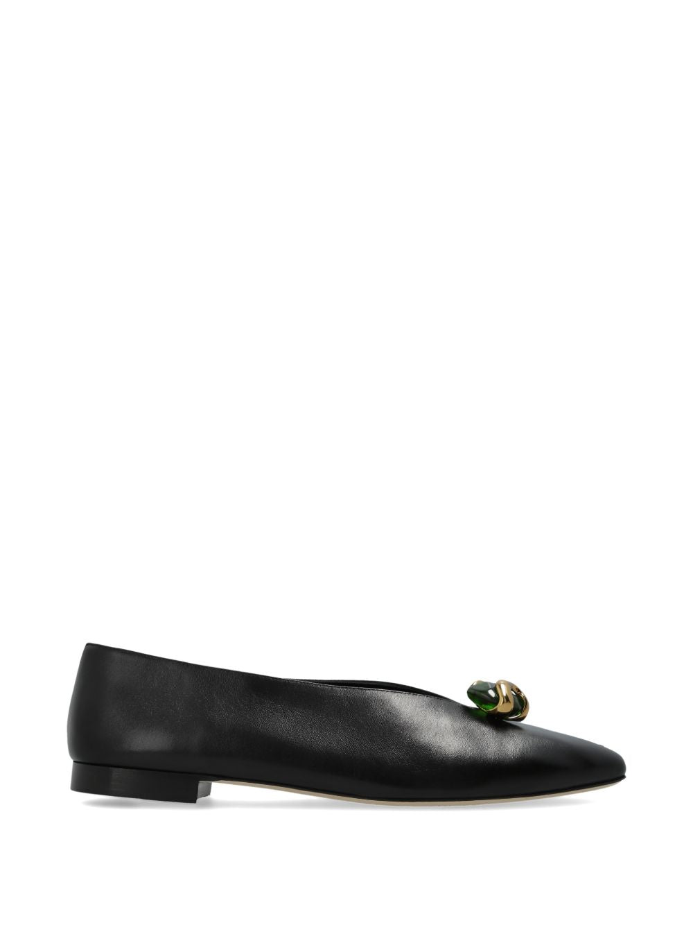 JIMMY CHOO Flat shoes BLACK