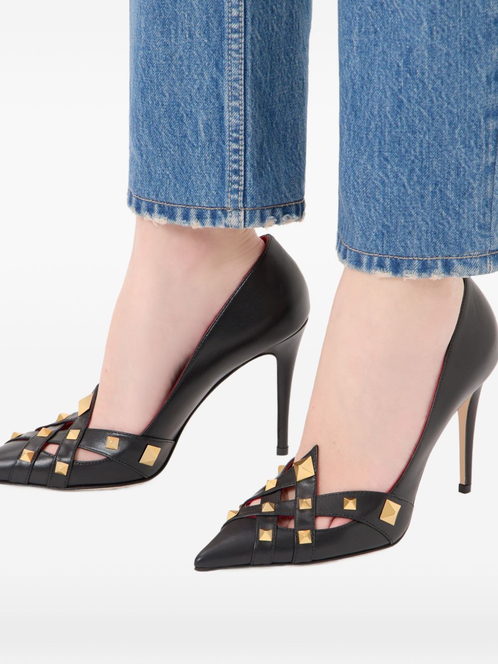 Valentino Garavani With Heel BLACK