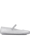 JIMMY CHOO Flat shoes SILVER