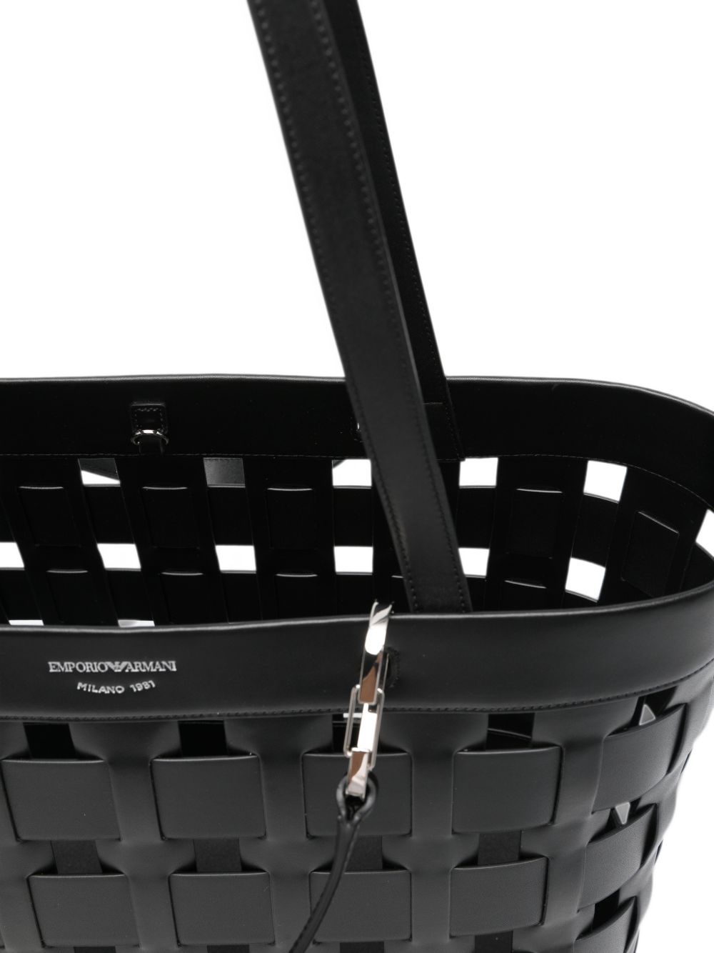 Emporio Armani Woven Tote Bag