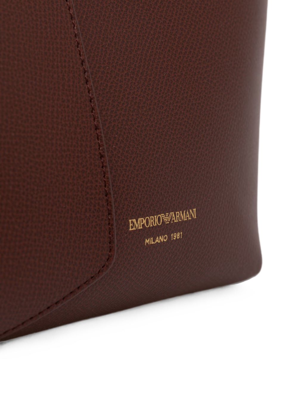 Emporio Armani Leather Tote Bag