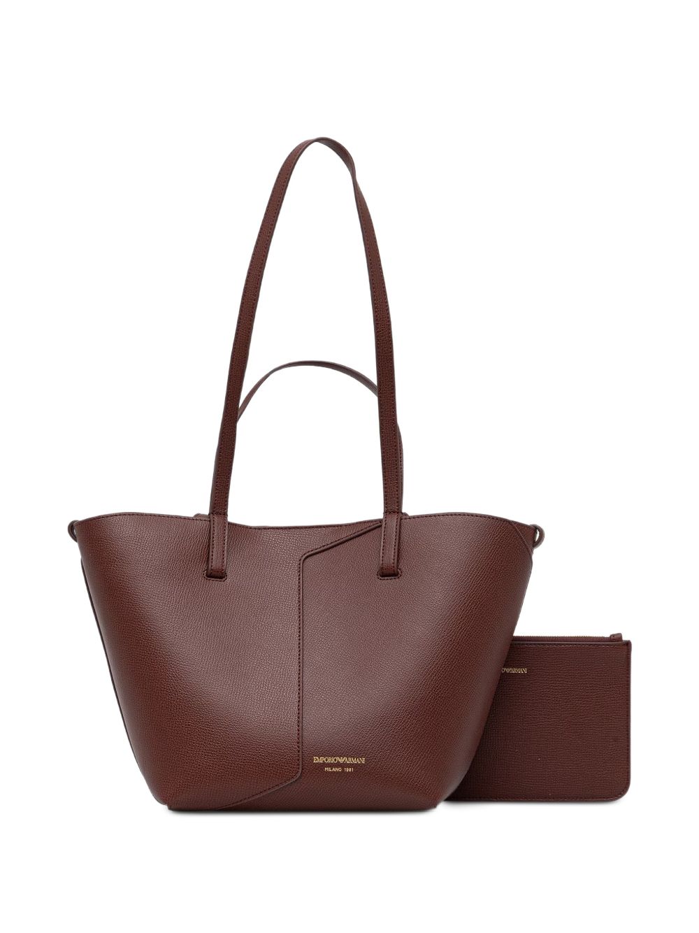 Emporio Armani Leather Tote Bag