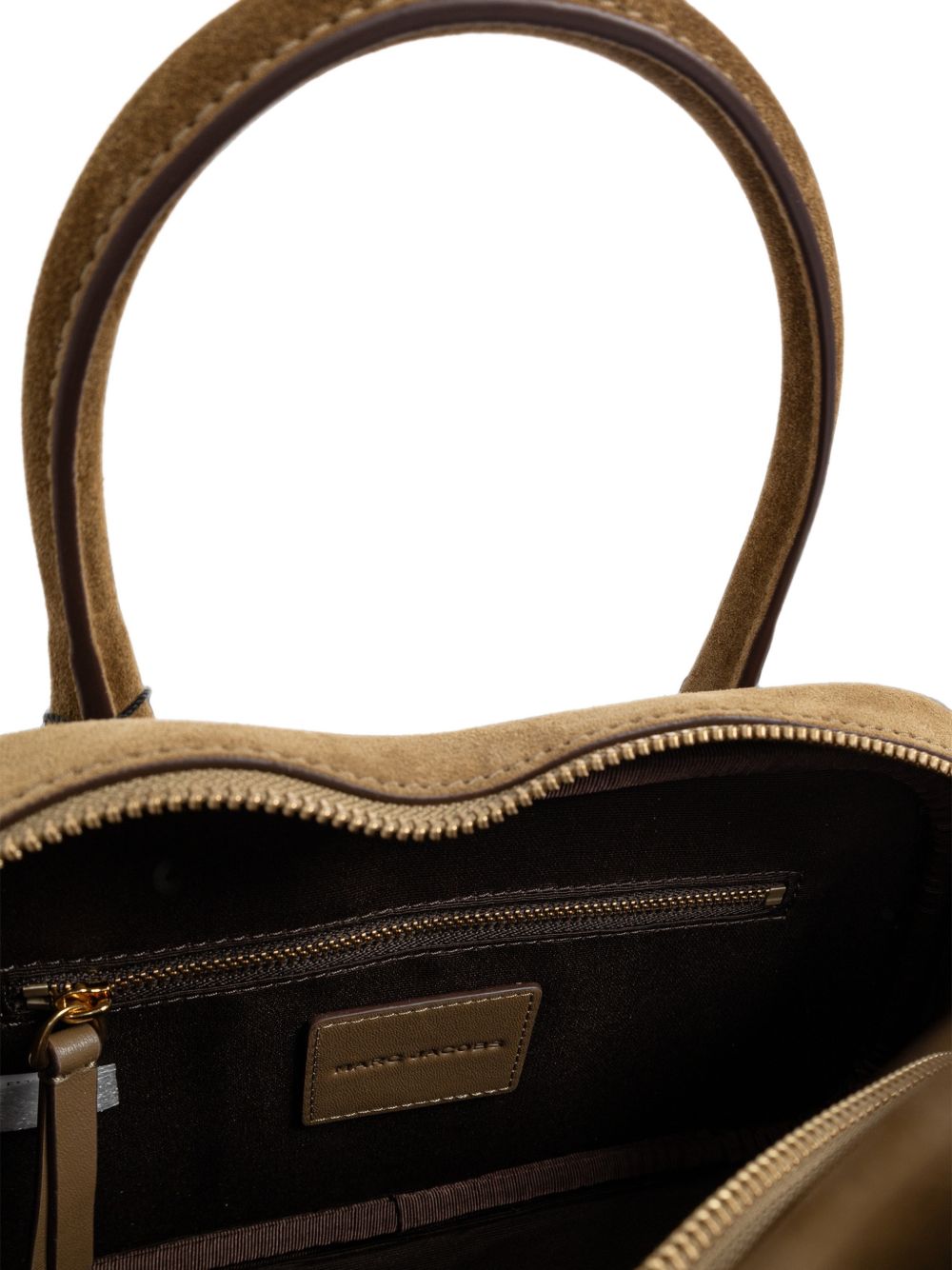 Marc Jacobs The Bauletto suede leather tote