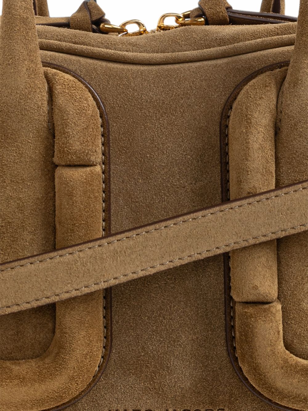 Marc Jacobs The Bauletto suede leather tote
