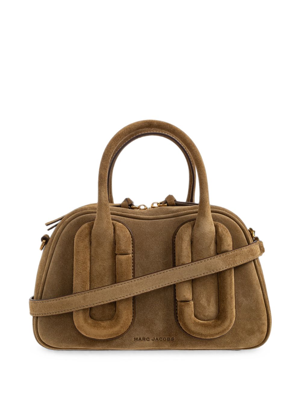 Marc Jacobs The Bauletto suede leather tote