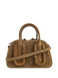 Marc Jacobs The Bauletto suede leather tote