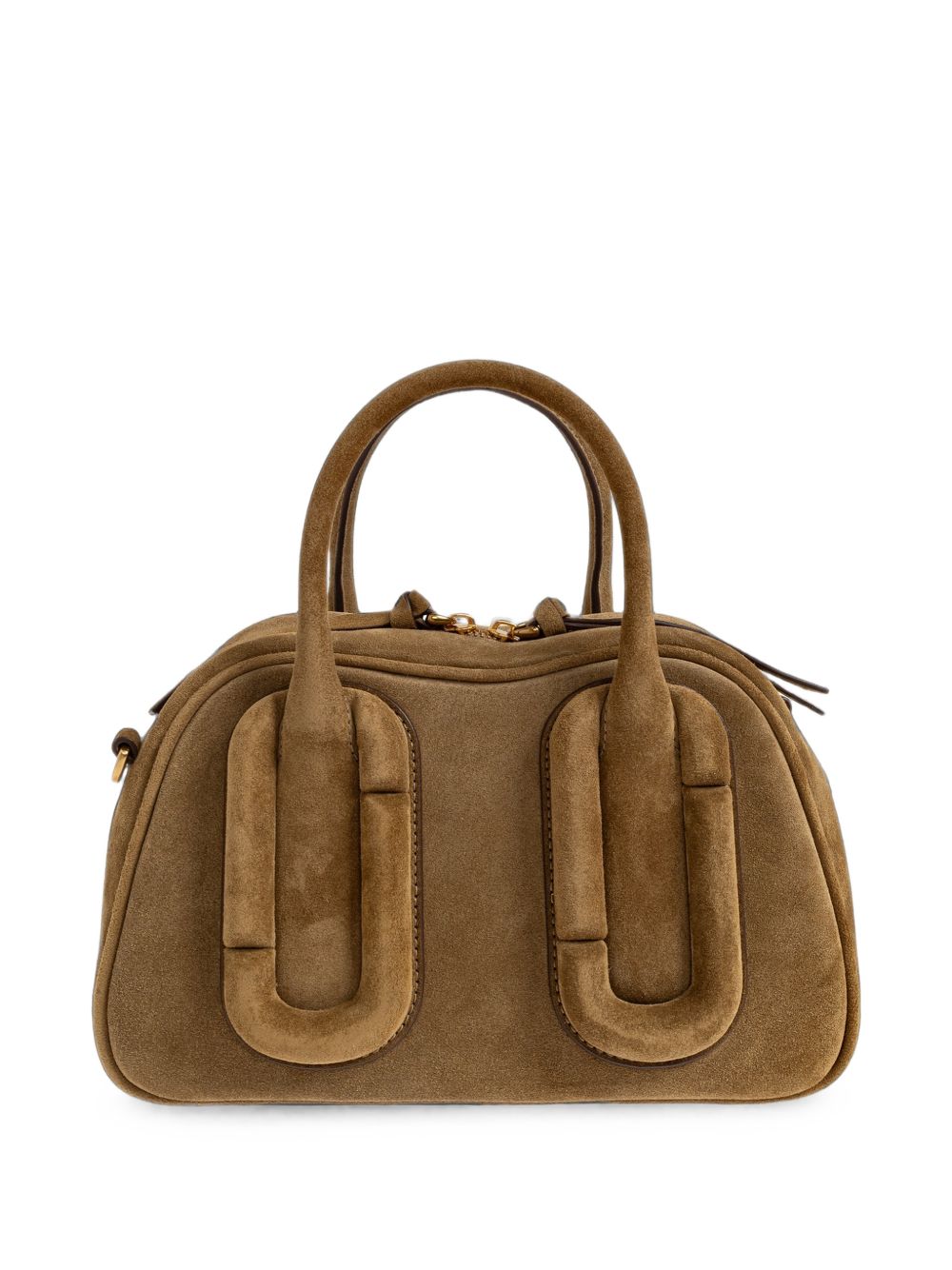 Marc Jacobs The Bauletto suede leather tote