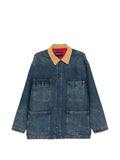 Emporio Armani Jackets NAVY