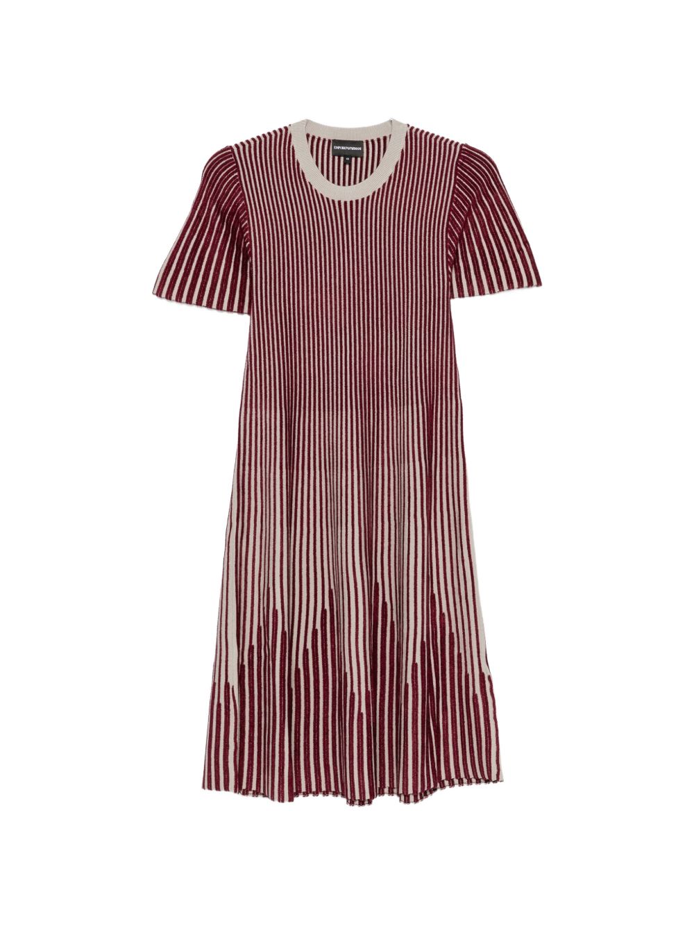 Emporio Armani Striped Midi Dress