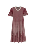 Emporio Armani Striped Midi Dress
