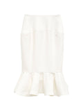 JACQUEMUS Peplum midi skirt