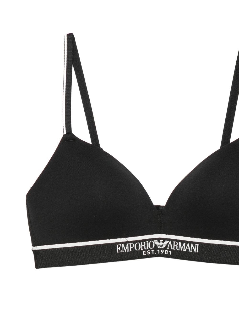 Emporio Armani Padded triangle bra