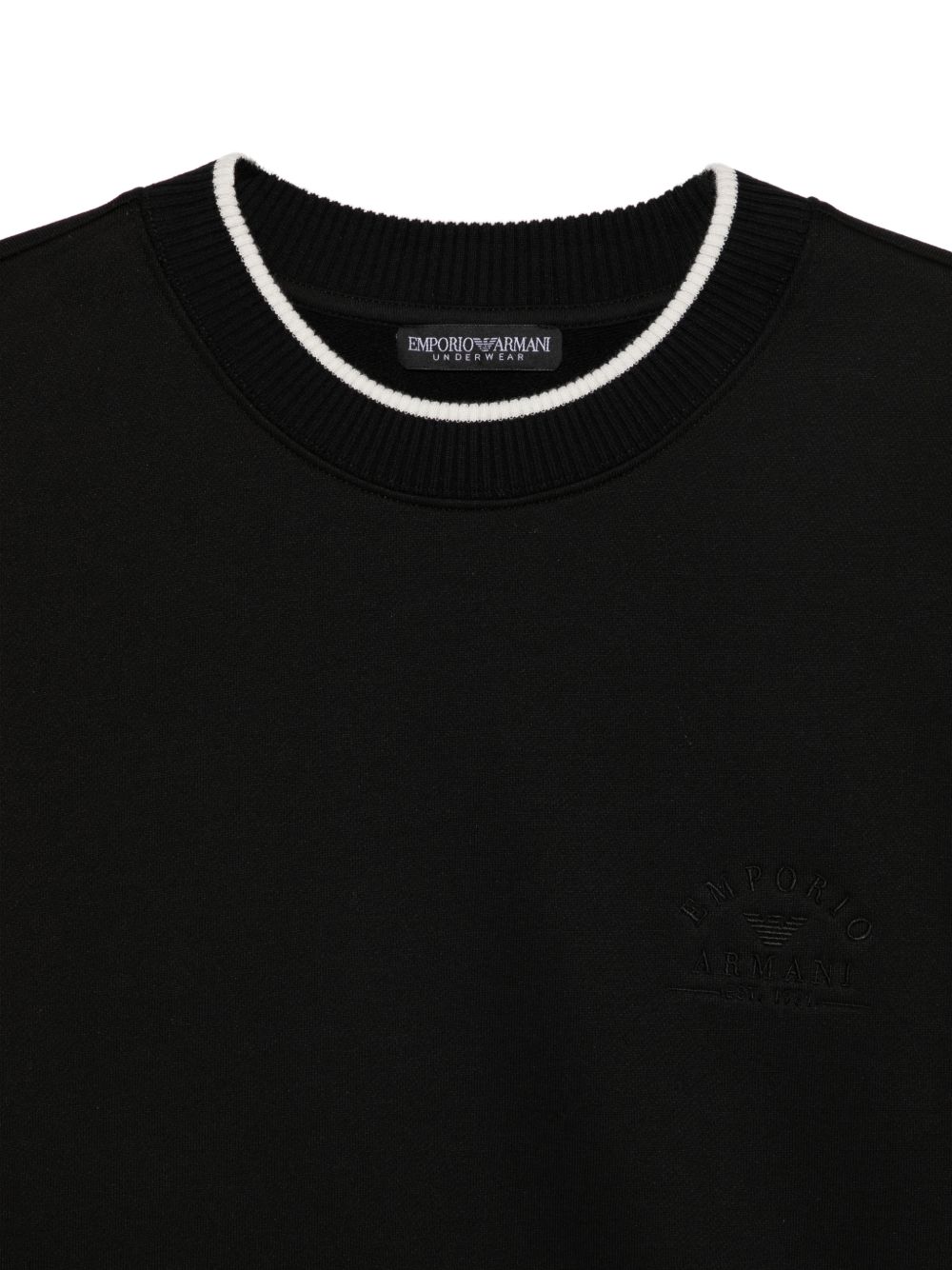 Emporio Armani Sweaters BLACK