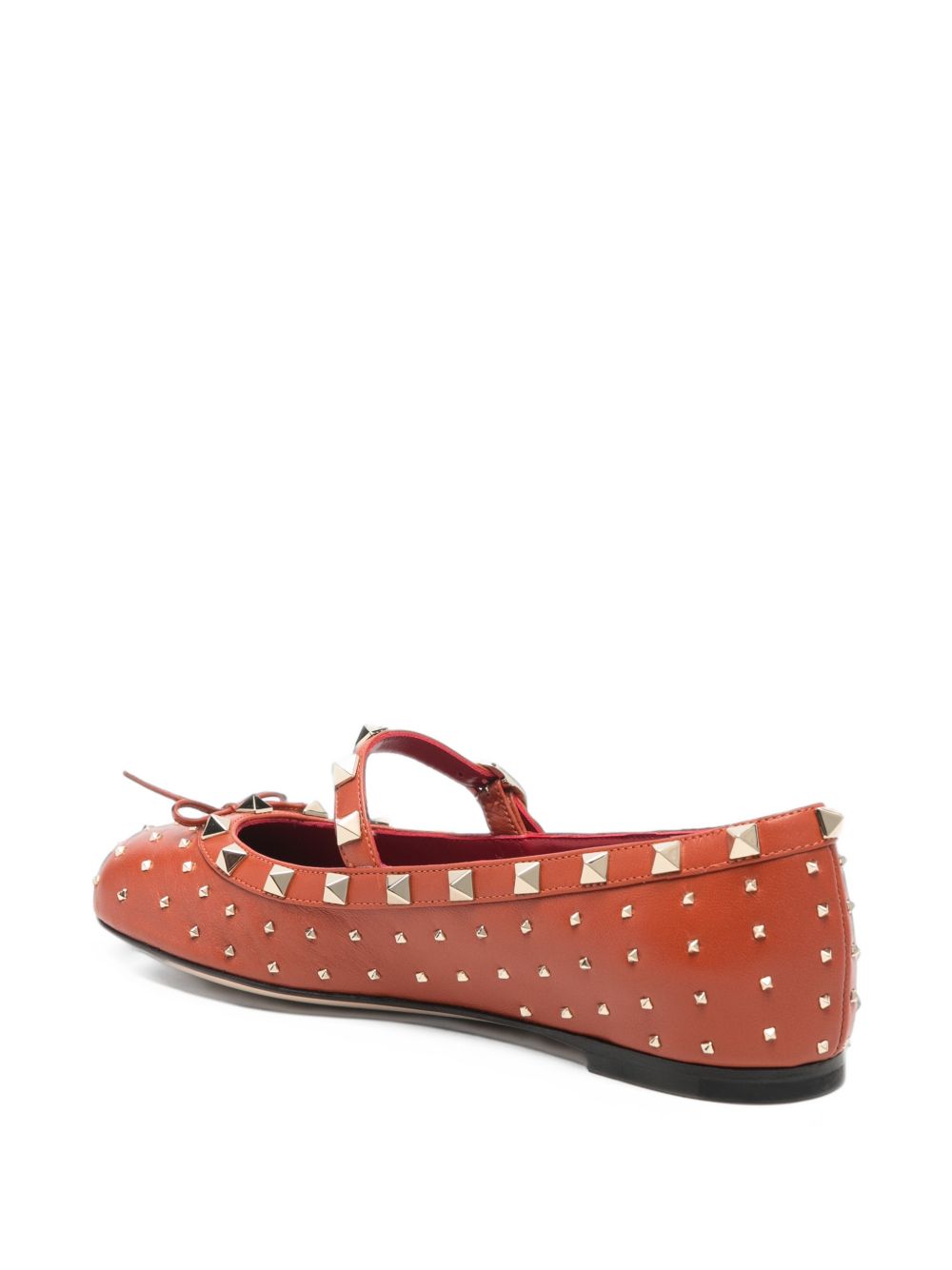 Valentino Garavani Rockstud leather ballet flats