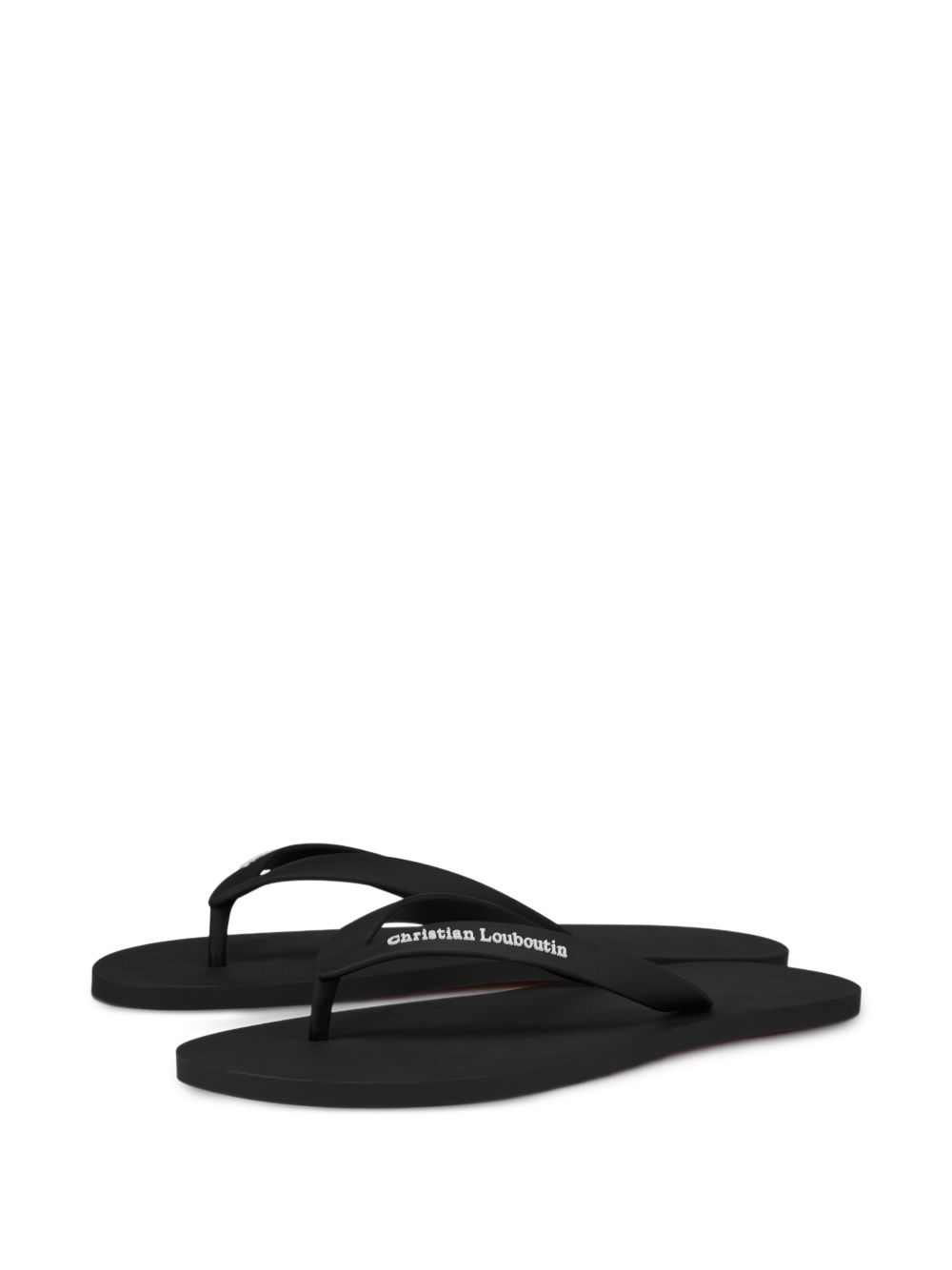 The Christian Louboutin summer thong sandals