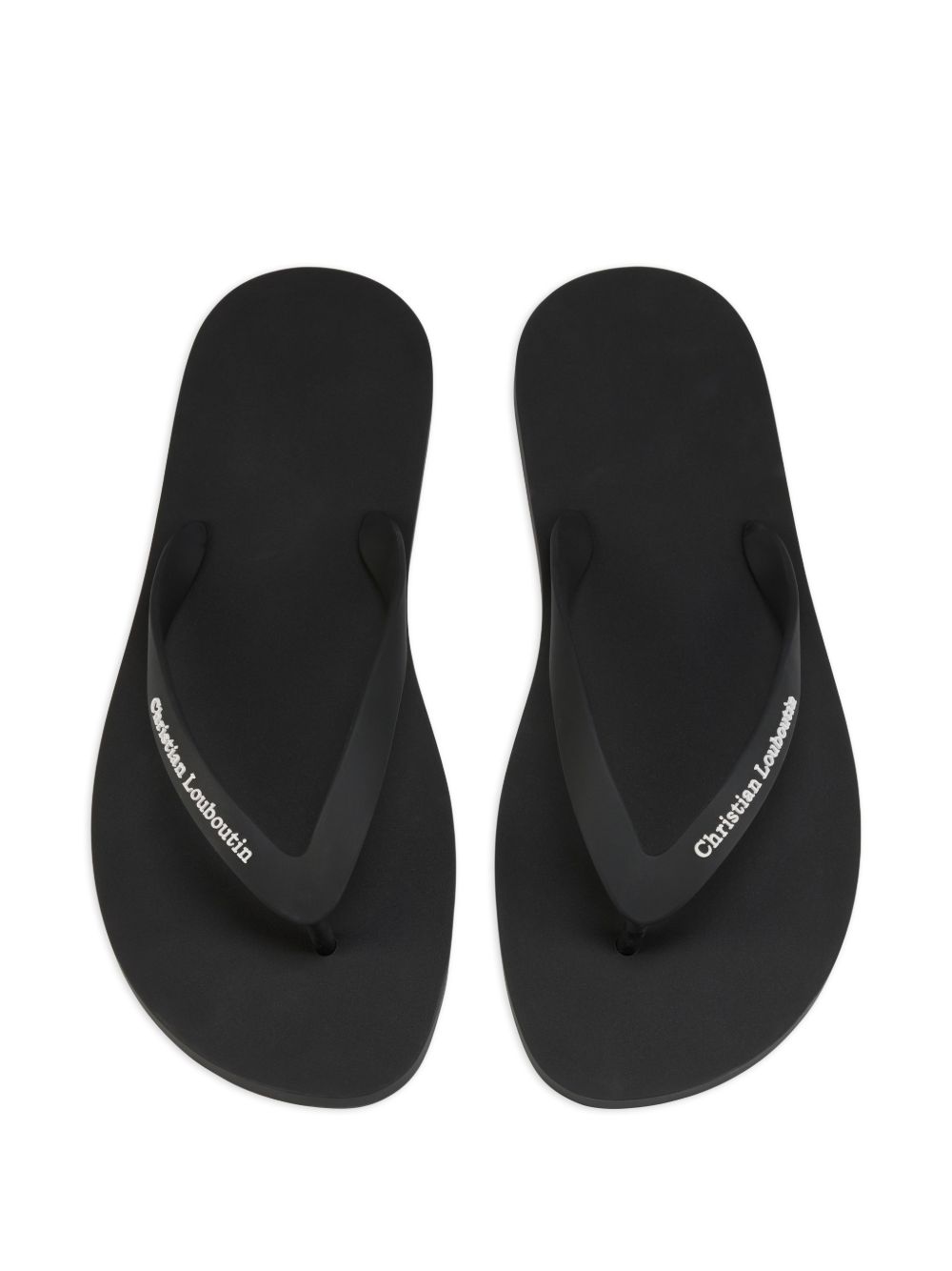 The Christian Louboutin summer thong sandals