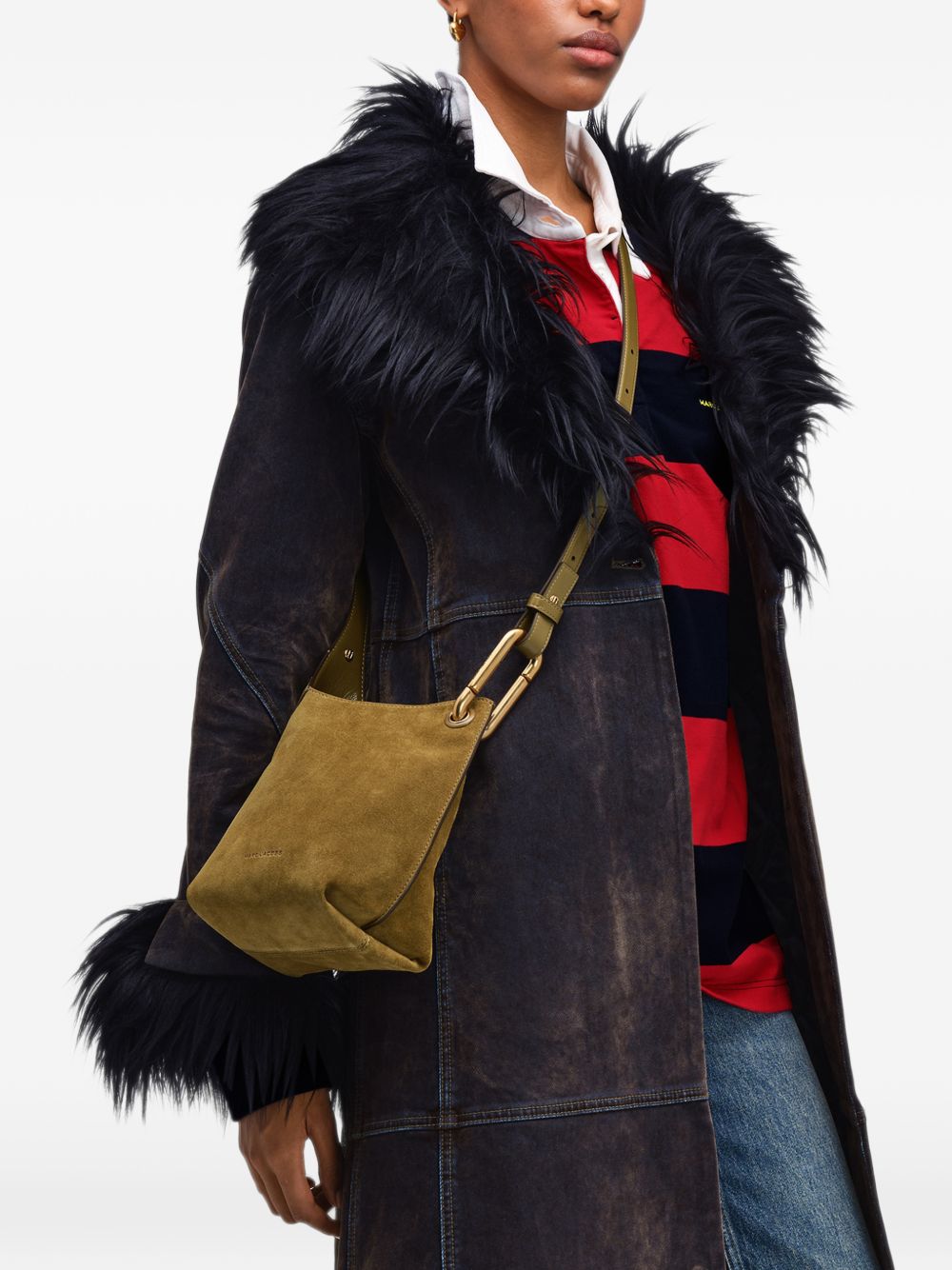 Marc Jacobs Scene small leather bucket bag