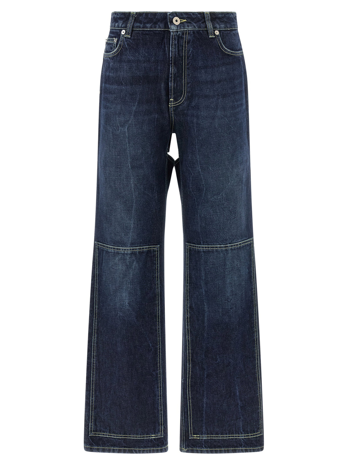 Jean Paul Gaultier The Blue Cut-out Jeans
