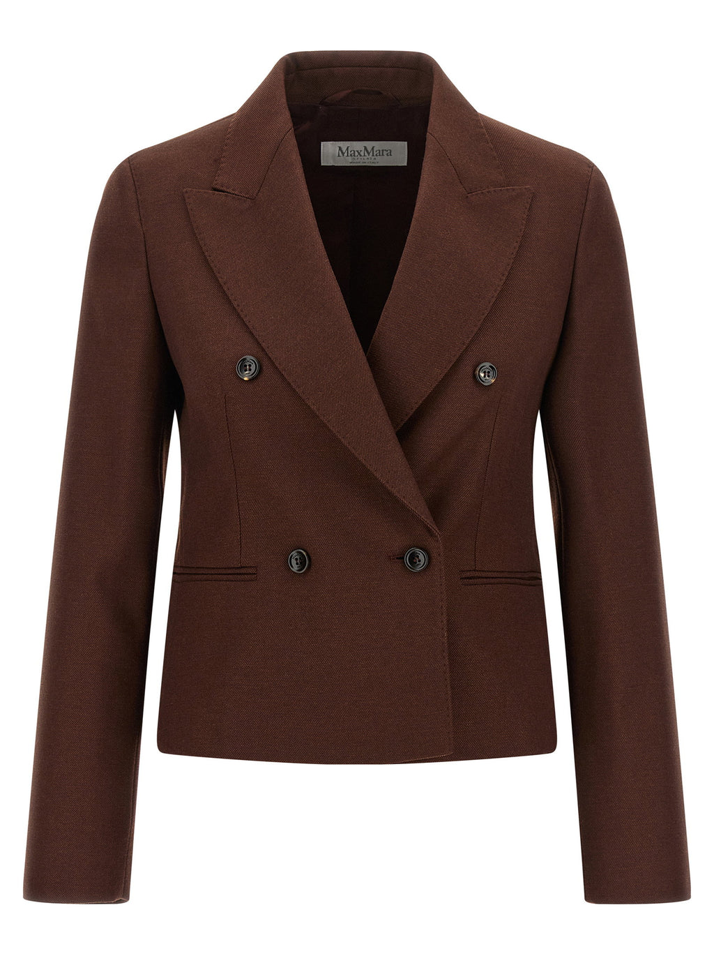 Max Mara Angizia Brown Denim Blazer