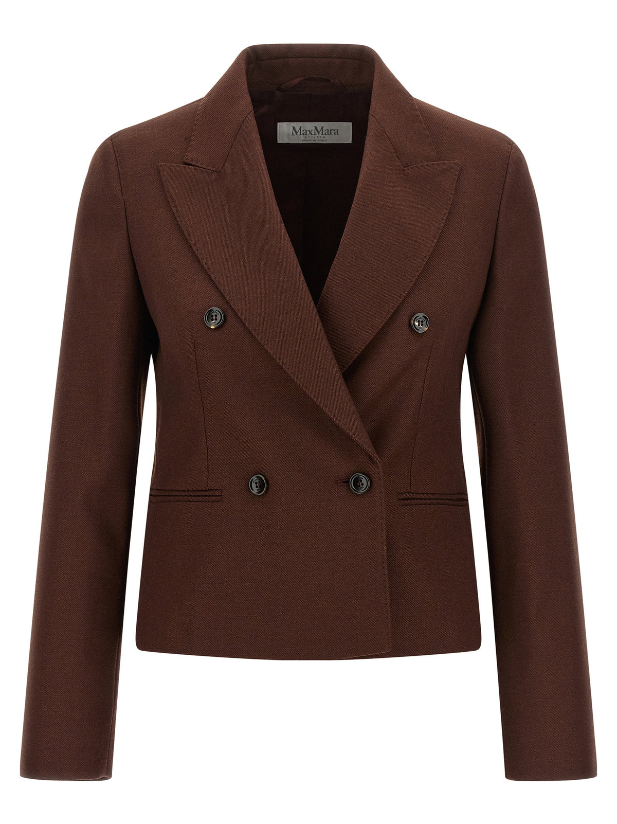 Max Mara Angizia Brown Denim Blazer