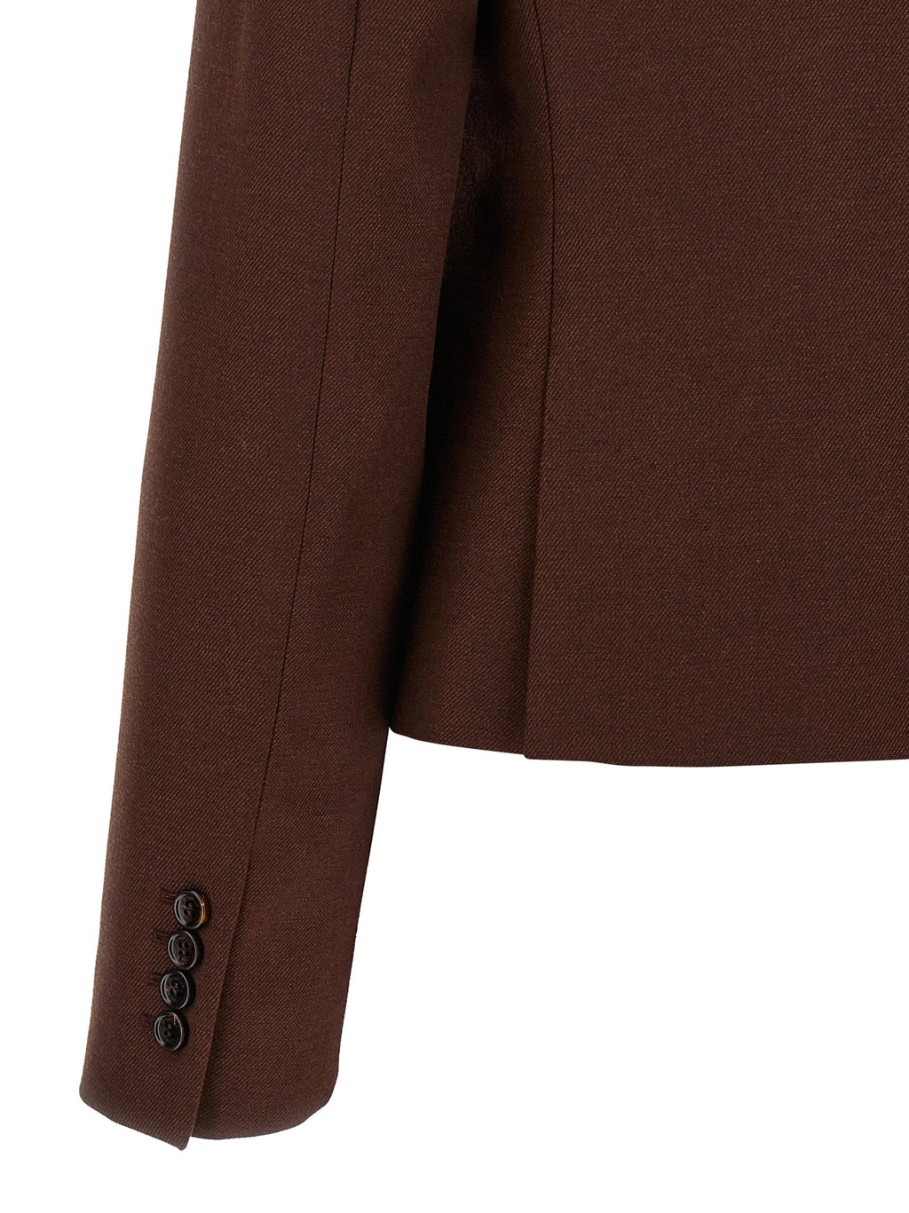 Max Mara Angizia Brown Denim Blazer