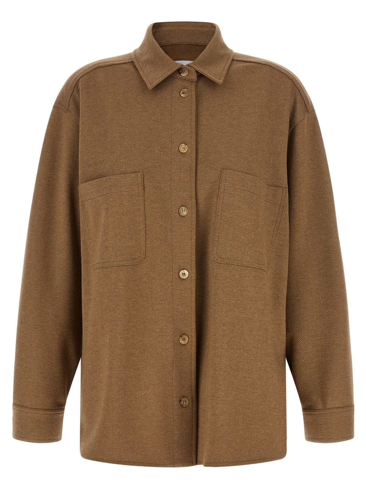 Max Mara Brown Ladino Overshirt
