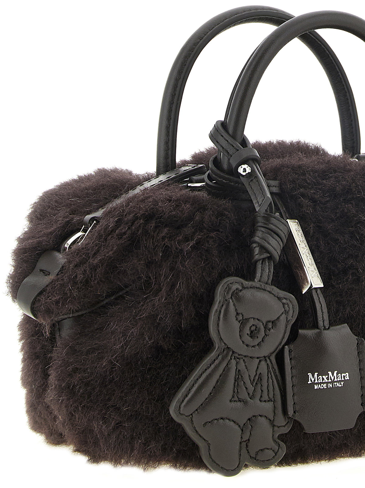 Max Mara Teddy Holdals Small Brown Top Case