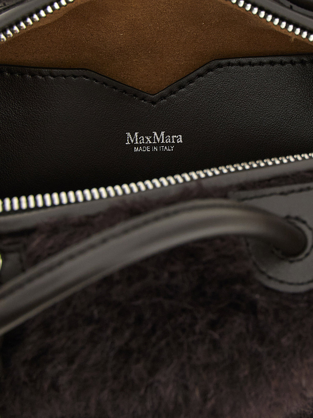 Max Mara Teddy Holdals Small Brown Top Case