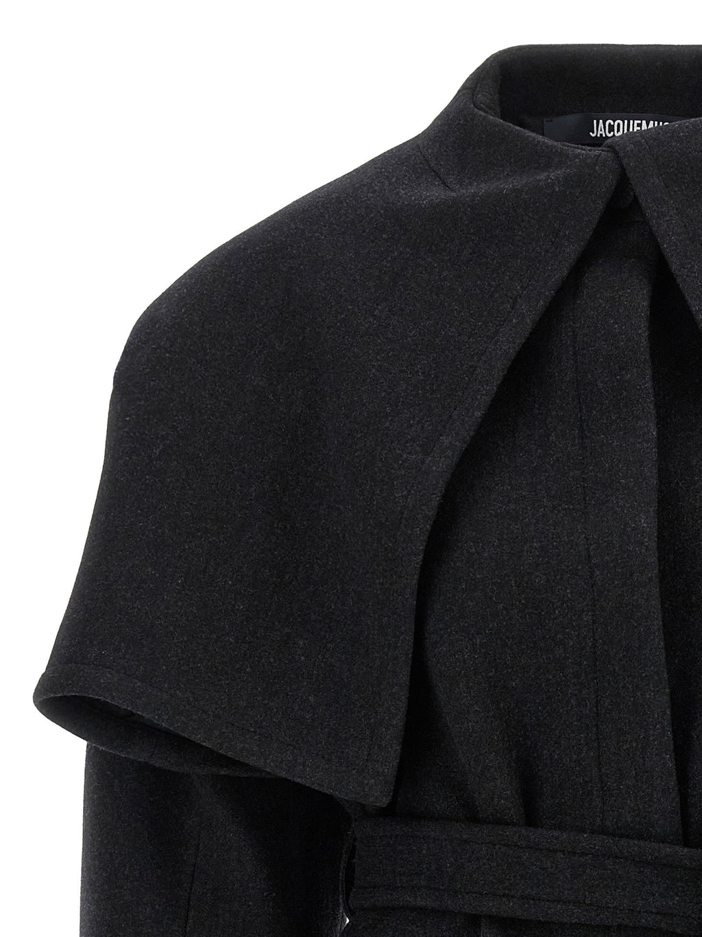 Jacquemus Black Le Caban Boléro Coat