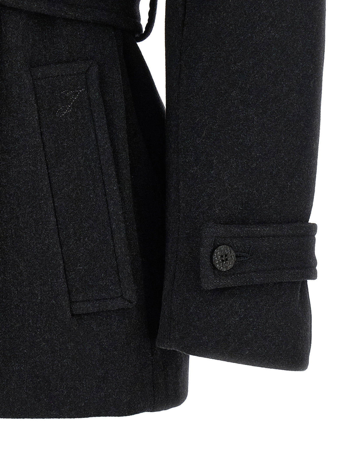Jacquemus Black Le Caban Boléro Coat