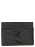 Saint Laurent Logo Matelassé Card Holder