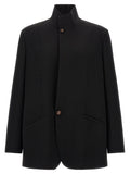 Zegna Wool Blazer With Buttons