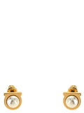 Ferragamo Gancini Pearl Earrings