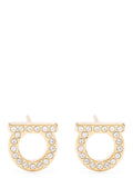 Ferragamo Gancini Crystals Earrings