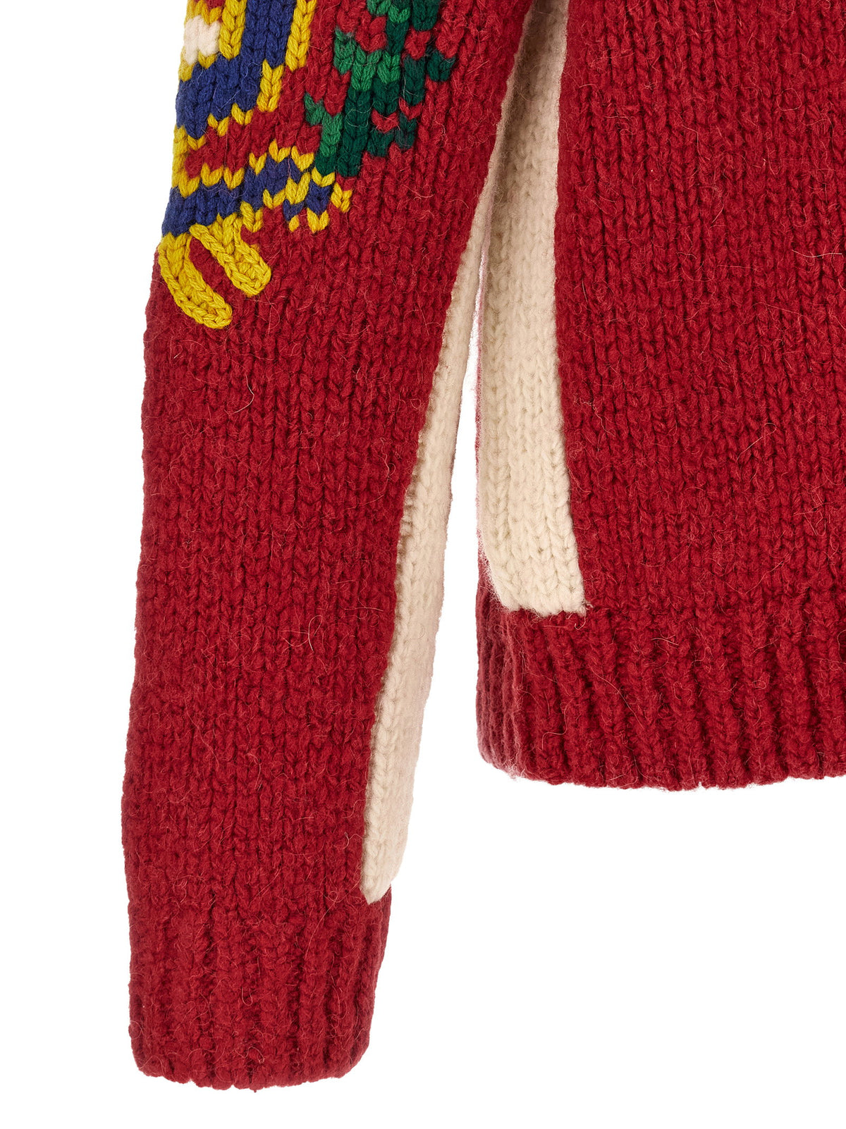 Polo Ralph Lauren Red Polo Collar Sweater