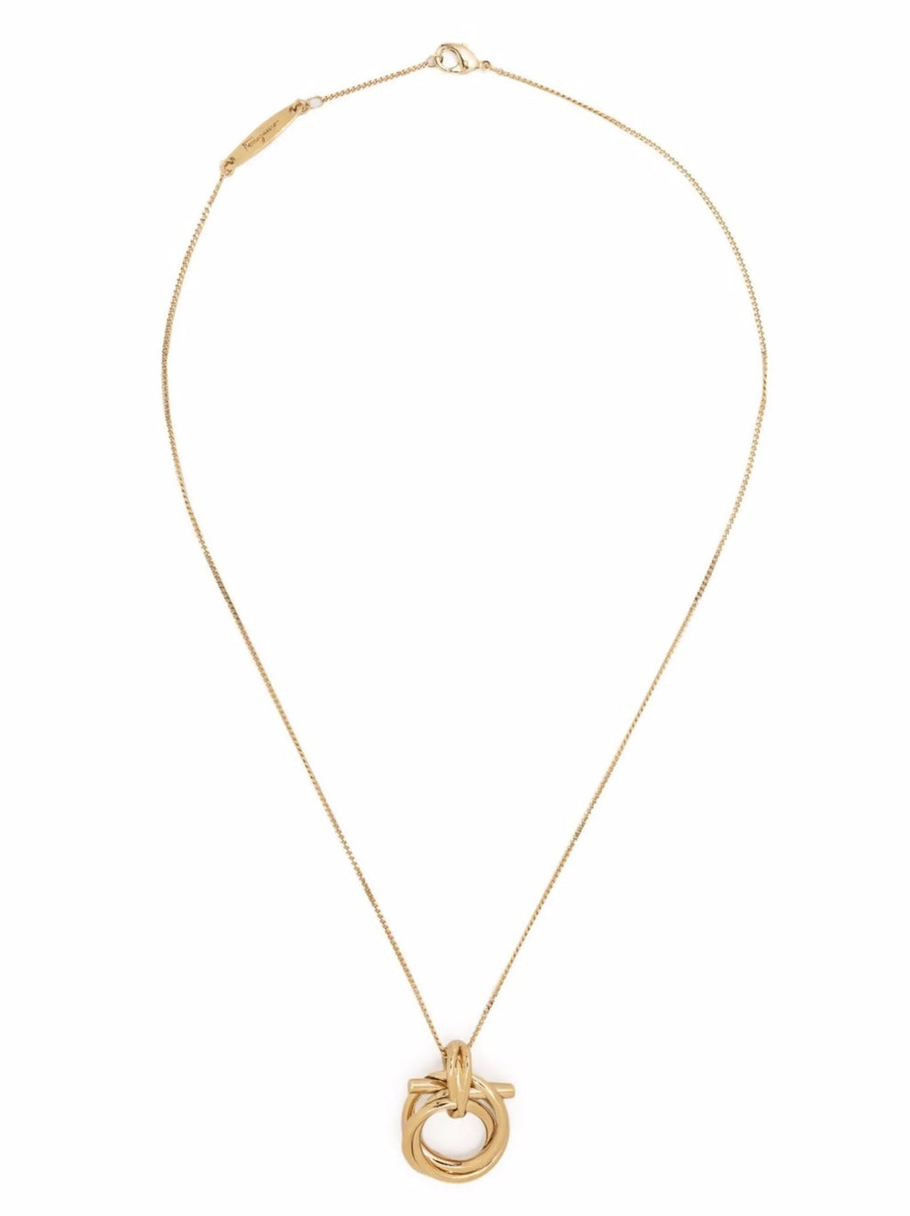 Ferragamo Gancini Torchon Necklace
