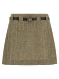 Ferragamo Gancini Belt Skirt