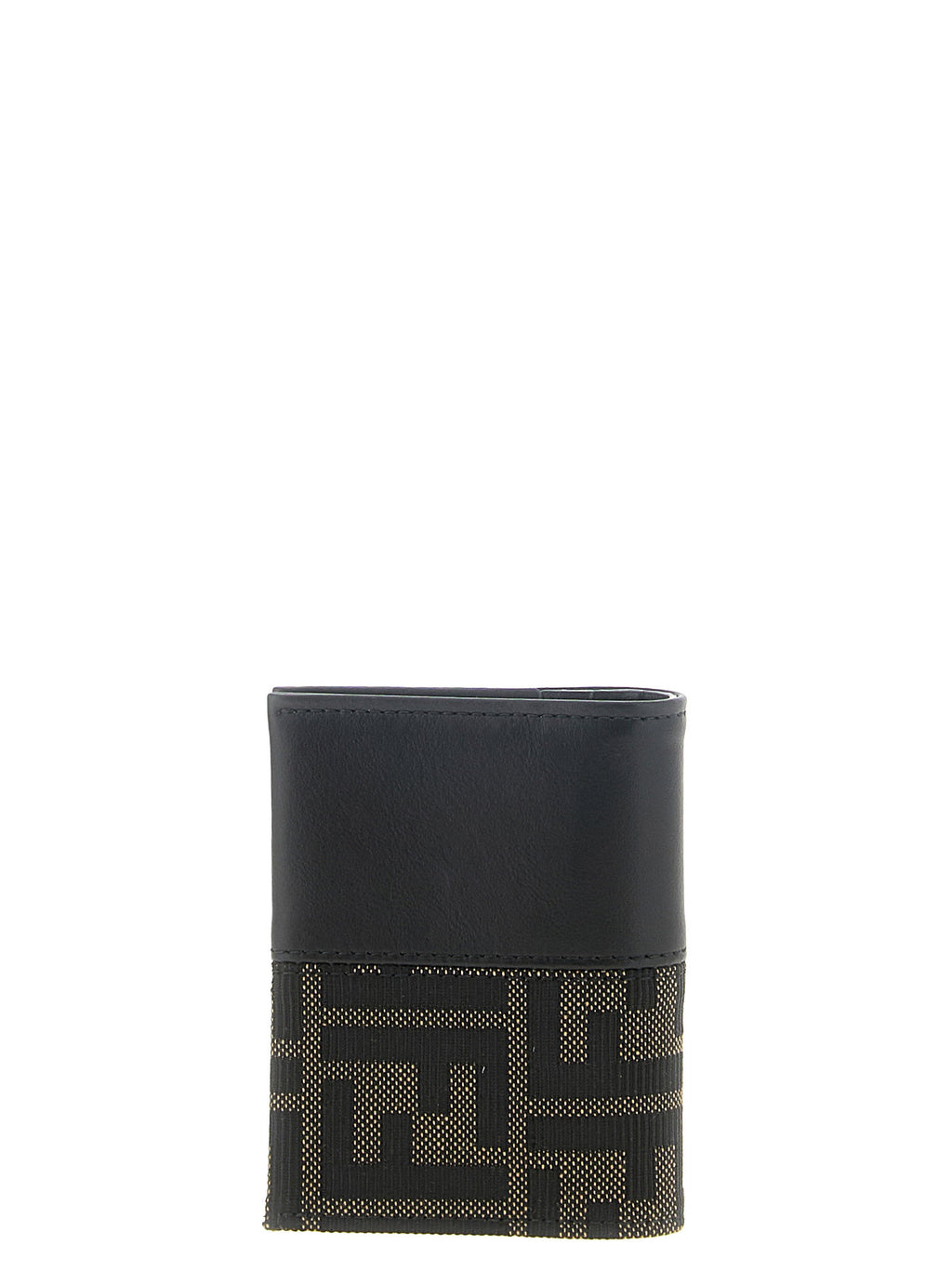 Fendi Ff Jacquard Bicolor Card Holder